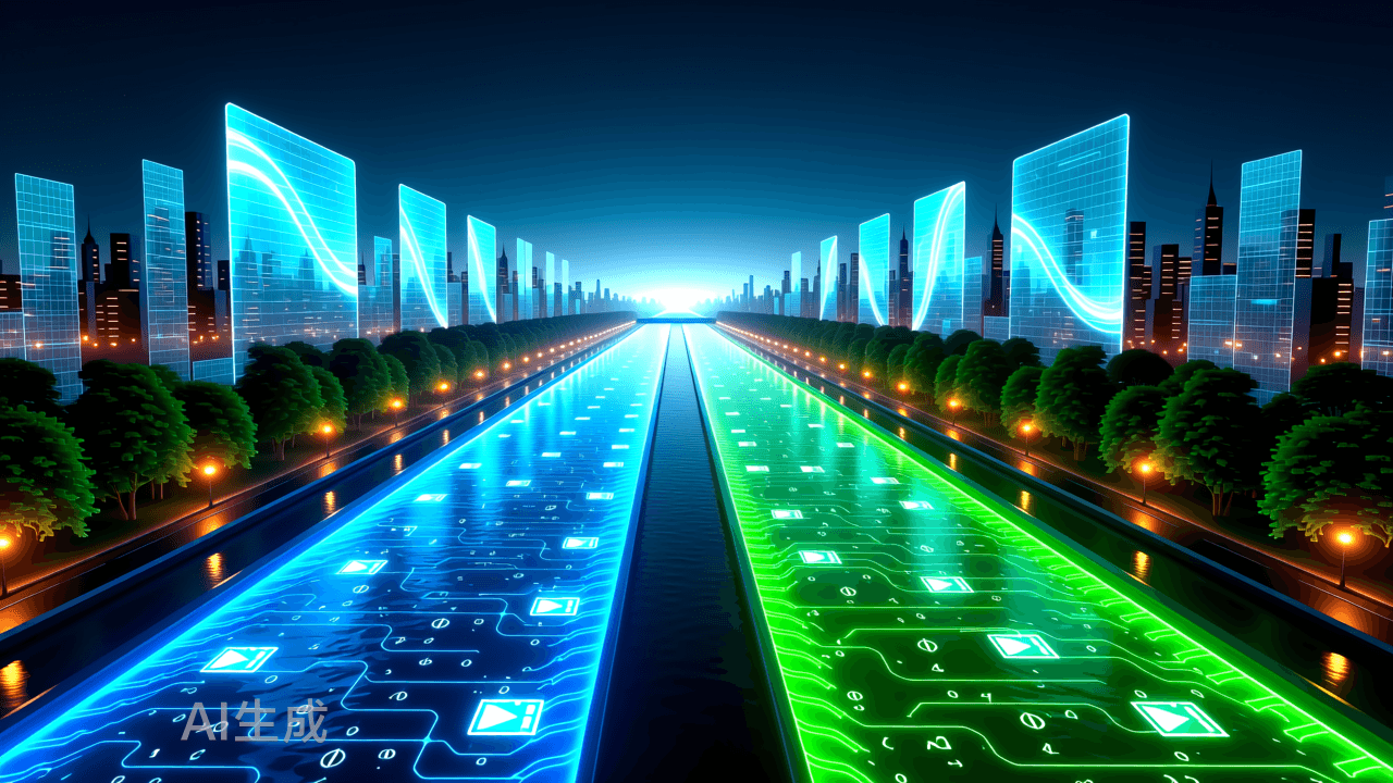 Seedance 2.0 AI-generated cinematic video frame showing a dramatic landscape scene