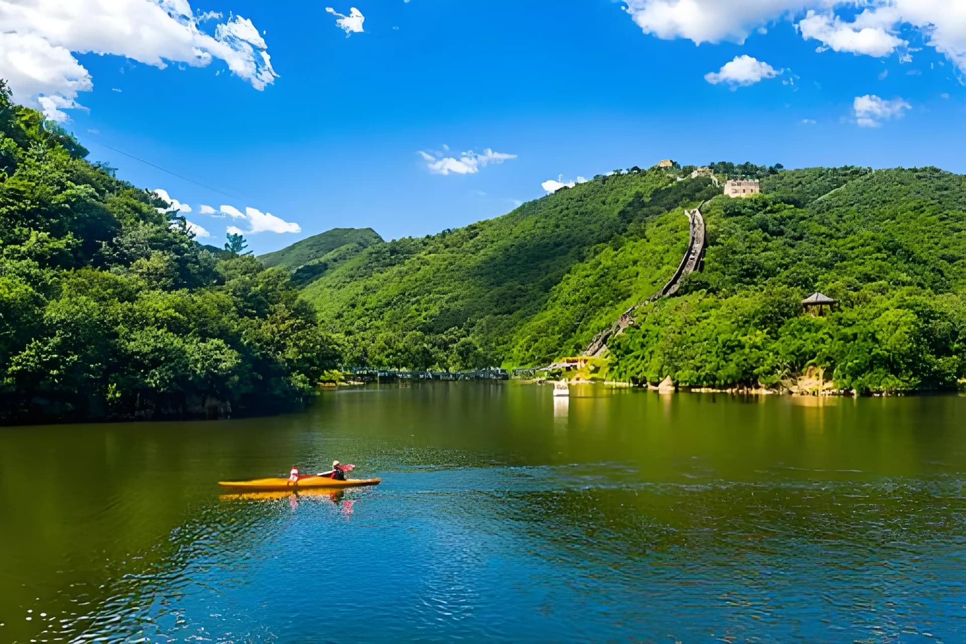 Camping under the Lakeside Great Wall (Seasonal Experience) - Main Image